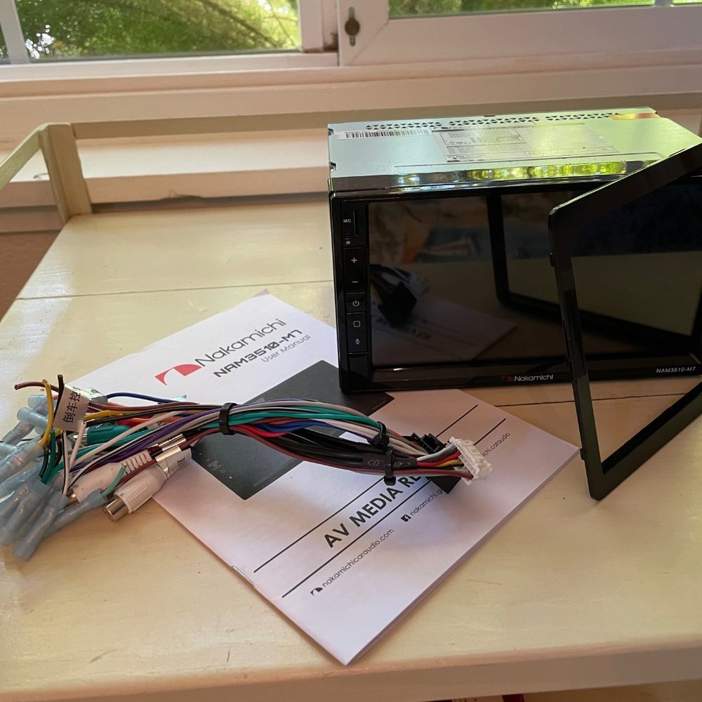 Nakamichi NAM3510-M7 Digital Media Receiver Double Din Touchscreen Bluetooth 7"